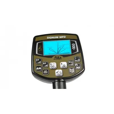 AKA Signum MFD 7272M Classic Çok Frekanslı VLF Metal Dedektörü (12/15/7 kHz, Derin Firmware, HD Arama Modları) AKA Dedektör