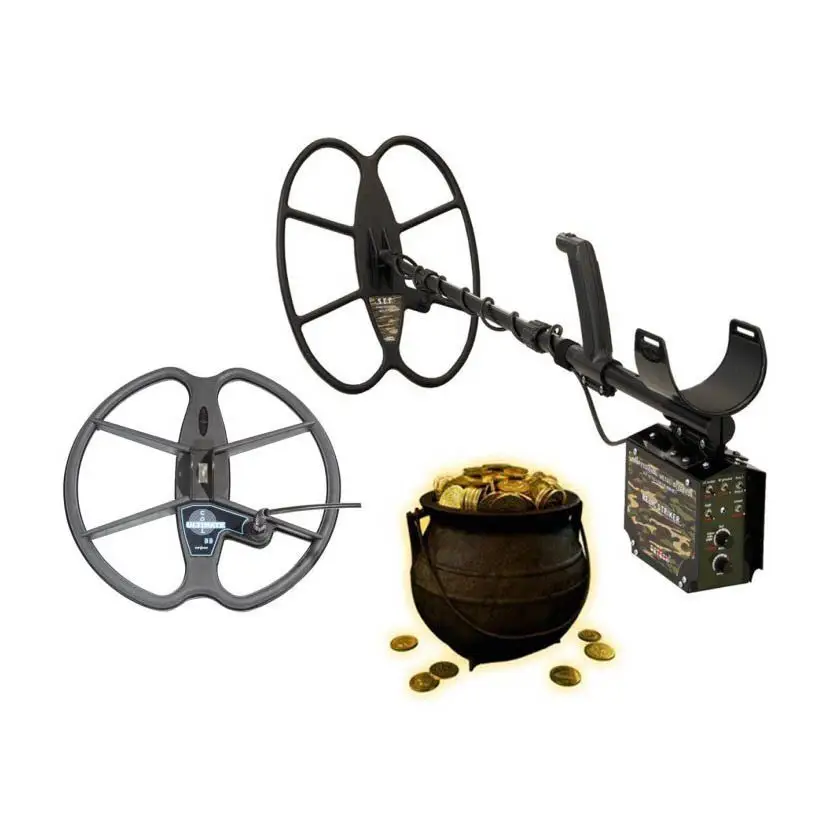 Detech Relic Striker Çift Başlıklı Derin Arama Dedektörü (18x15" SEF + 13" Ultimate Başlıklı, 4.8 kHz) Detech