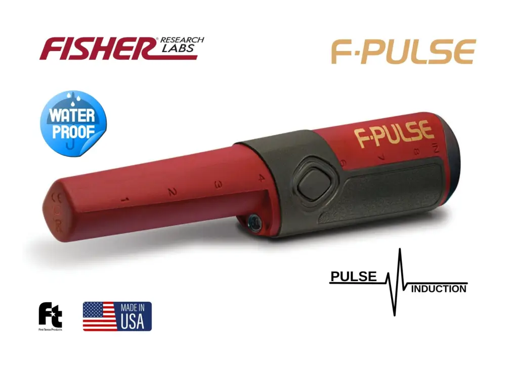 Fisher F-Pulse Su Geçirmez Pulse Sistemli Hedef Bulucu (1.8 m, Pinpointer) Fisher