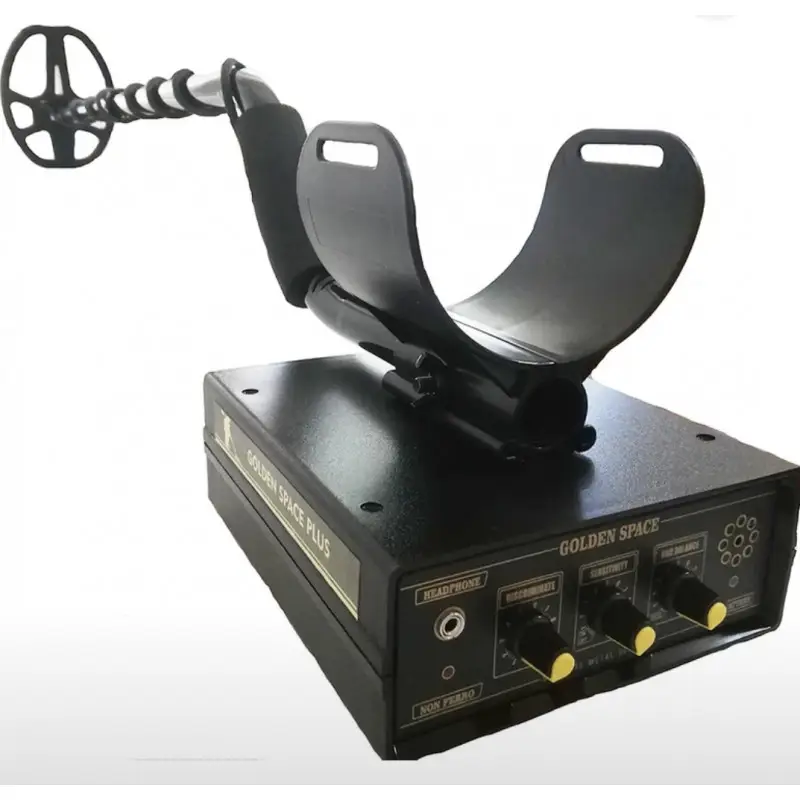 Golden Space Ayrımlı VLF Metal Dedektörü (20 cm Başlık, Otomatik/Manuel Toprak Ayarı, Metal Ayrımı, 14 kHz) Golden Space
