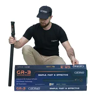 Groundtech GR-3 Kompakt 3D Yer Altı Görüntüleme Cihazı (Conrad, Türkçe, Kablosuz) Groundtech