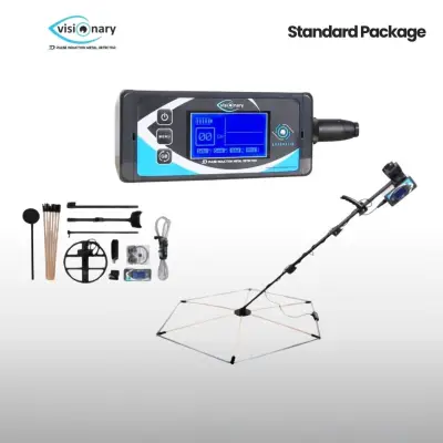 Adrenalin Visionary Standart Paket — Derin PI Dedektör (3 Başlık, ID Ayrım, 3D/Manyetometre Altyapısına Uyumlu) görsel 3
