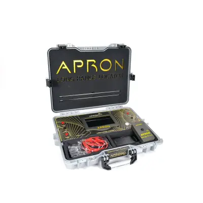 APRON Apron Touch Plus 7" Dokunmatik Uzun Menzilli (LRL) Alan Tarama Cihazı (Çok Hedefli, GND Zemin Sistemi, Titanyum Anten)