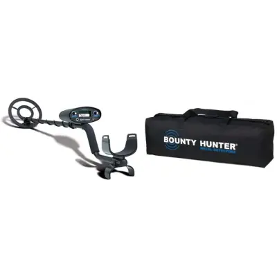 Bounty Hunter Discovery Tracker IV VLF Metal Dedektörü (Başlangıç Seviyesi, All Metal/Discriminate/Pinpoint Modları, LCD Ekran) görsel 3