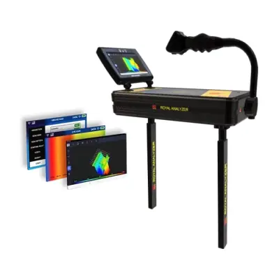 BR Detector Royal Analyzer Pro 6000 3D Yer Altı Görüntüleme Cihazı (Canlı Tarama + 3D Zemin Tarama, Çift Sensör, Tablet Dahil)