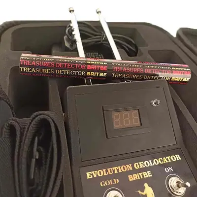Britbe Detectors Geolocator Evolution Uzun Menzilli Altın ve Define Arama Cihazı (Frekans Seçmeli Alan Tarama + İyonik Radar) görsel 2