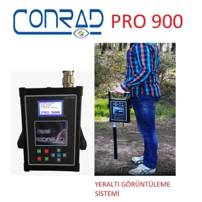 Conrad Pro-900 Active Elektromanyetik Yer Altı Görüntüleme Cihazı (Canlı Grafik Sistemi, 15 m) görsel 2