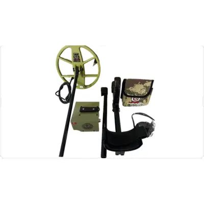 Dagger Max Strong Pro Paket VLF Metal ve Altın Dedektörü (Analog Sistem, Sesli Ayrım, Pinpointer + Şarjlı Pil Seti + Su Geçirmez Çanta)