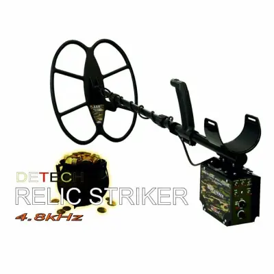 Detech Relic Striker Düşük Frekanslı Derin Arama Dedektörü (18x15" SEF Başlıklı, 4.8 kHz)