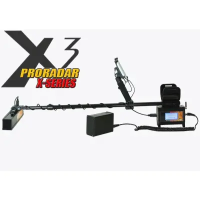 DRS Pro Radar X-3 Yeraltı Radar / Define Dedektörü (Çoklu Tarama Modu, Sinyal İşleme, Hedef Ayrımı)