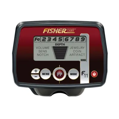 Fisher F11 Başlangıç Define Dedektörü (28 cm DD Geniş Başlıklı)