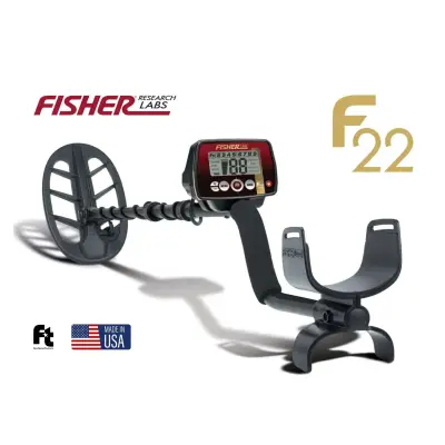 Fisher F22 Hava Koşullarına Dayanıklı Define Dedektörü (28 cm DD Başlıklı) görsel 2