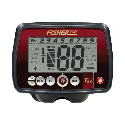 Fisher F44 Zemin Dengelemeli Define Dedektörü (28 cm DD Başlıklı)