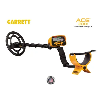 Garrett ACE 200i Dedektör (6x9" PRO Başlıklı) görsel 3