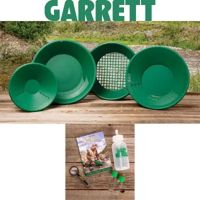 Garrett DE LUXE GOLD PAN Kit Trap görsel 2