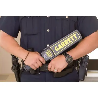Garrett Super Scanner Titreşimsiz El Tipi Güvenlik Metal Dedektörü görsel 4