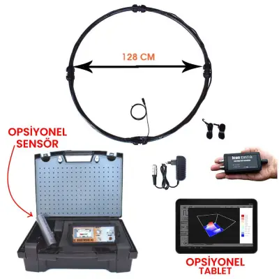 GDI Geosensis X3 PI Derin Arama Dedektörü - 3D Paket (ICON DATA Görüntüleme Dahil) görsel 2