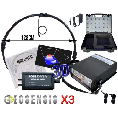 GDI Geosensis X3 PI Derin Arama Dedektörü - 3D Paket (ICON DATA Görüntüleme Dahil) görsel 3