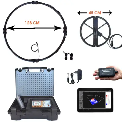 GDI Geosensis X3 PI Derin Arama Dedektörü - 3D Pro Paket (45 cm Başlık, Teleskopik Şaft ve ICON DATA Dahil) görsel 2