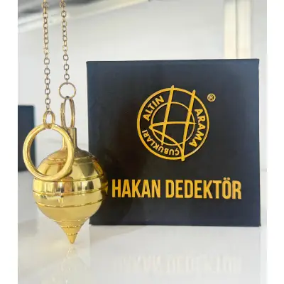 Hakan Dedektör Gold Sarkaç (Şakül) Hazneli Alan Tarama Aleti (Radyestezi, Ön Keşif)