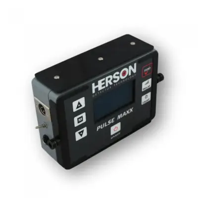 Herson Pulse Maxx Profesyonel Pulse İndüksiyon (PI) Derin Metal Dedektörü (Manuel Ground Balans, İletkenlik Göstergesi, 32 cm + 125 cm Uçurtma Başlık) görsel 2
