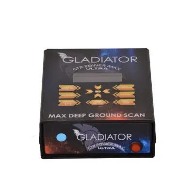 Hira Dedektör GTR Power Max Ultra Elektromanyetik/Ultrason 3D Yer Altı Görüntüleme Cihazı (3D Ultrason Çekim, Kaya İçi Boşluk/Metal, 12 m'ye Kadar, Voxler/Surfer Uyumlu)