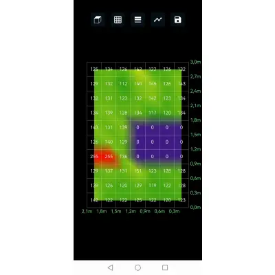 Hira Dedektör GTR Strong Android Elektromanyetik 3D Yer Altı Görüntüleme Cihazı (Gerçek Zamanlı 3D, Canlı Tarama, Voxler/Surfer Uyumlu) görsel 3
