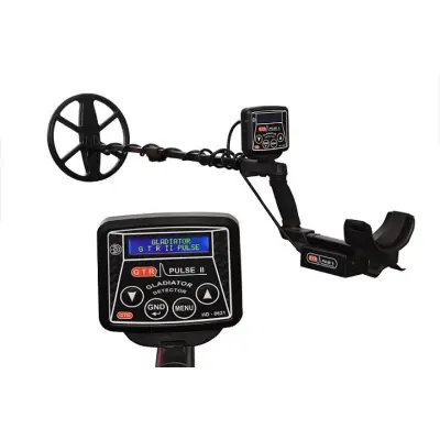 Hira GTR Pulse 2 Derin Pulse İndüksiyon (PI) Metal Dedektörü (27 + 45 + 115 cm Uçurtma Başlık, Yüksek Stabilite, Türkçe/İngilizce Menü)