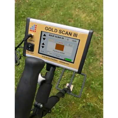 KTS Gold Scan III Derin PI Altın Dedektörü + 3D Görüntüleme (Metal Türü Göstergesi, Bluetooth Tablet, KTS 3D Uygulaması) görsel 2