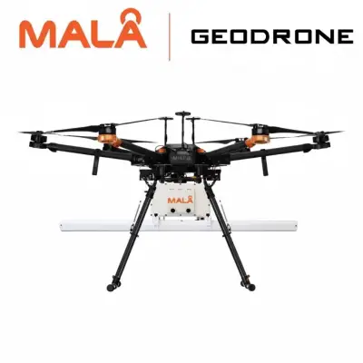 Mala GPR GeoDrone 80 Havadan (Drone) Yer Altı Radarı Sistemi (GPR, Zorlu Arazi, 80 MHz)