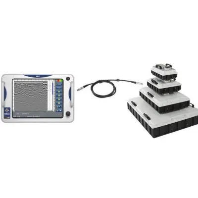 Mala GPR Ground Explorer GX HDR Çok Antenli Profesyonel Yer Radarı (80/160/450 MHz, Wi-Fi, Push/Pull) görsel 3