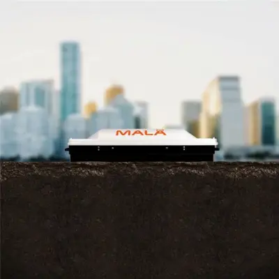 Mala GPR MIRA HDR 500 MHz Büyük Ölçekli Çok Kanallı 3D Yer Radarı (132 Kanal, 1.4 m Swath) görsel 3