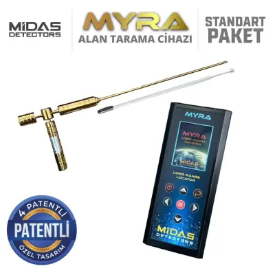 Midas Myra Elektronik Uzun Menzilli Alan Tarama Cihazı - Standart Paket (Mikroçip İşlemcili, 3 Mod) görsel 2