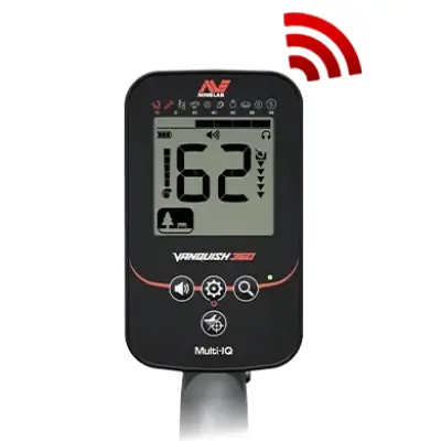 Minelab Vanquish 360 Multi-IQ Tam Su Geçirmez Dedektör