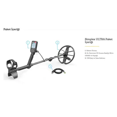 Nokta Simplex ULTRA Su Geçirmez Dedektör görsel 4