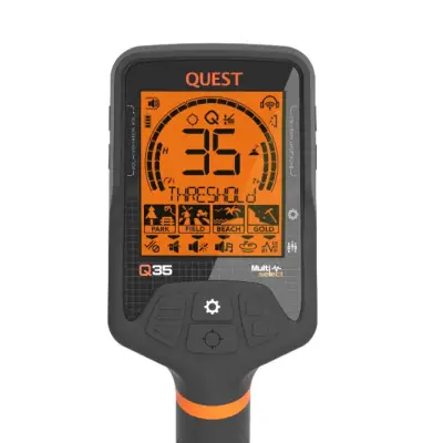 Quest Q35 Su Geçirmez Çok Frekanslı Dedektör (Seçilebilir 3 Frekans)