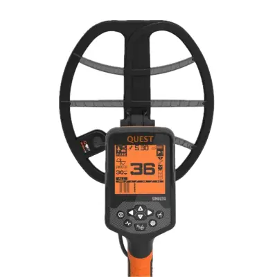 Quest S30 SimultiQ Scout Su Geçirmez Çoklu Frekans Dedektörü (11" Shogun Başlıklı) görsel 2