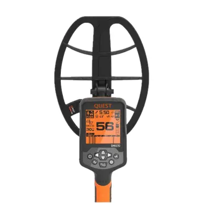 Quest S50 SimultiQ Select Su Geçirmez Çoklu Frekans Dedektörü (Bluetooth Destekli, 11" Shogun Başlıklı) görsel 3