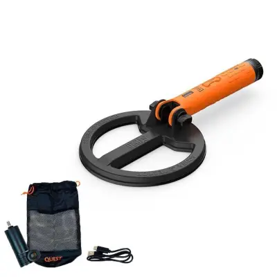 Quest Scuba Tector Pro Su Altı ve Sahil Dedektörü (20 cm Başlıklı, Arama Kollu, 60 m Su Geçirmez) görsel 2