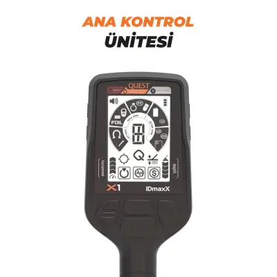 Quest X1 IDmaxX Başlangıç Dedektörü (22x28 cm TurboD Başlıklı)