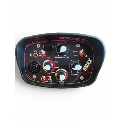 RDR Deep Pro Maxx Derin Arama Metal Dedektörü (6 kHz, 32 cm Başlıklı Paket, Define ve Gömü)