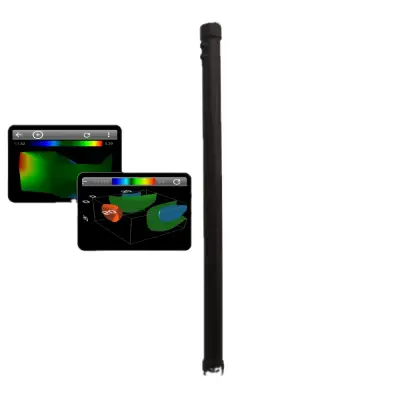 Teknoloji Ekibi 3D Windows Gradiometre Manyetometre ve 3D Yer Altı Görüntüleme Sistemi (Yapı/Boşluk ve Manyetik Metal Tespiti, Gerçek Zamanlı, 2D/3D)