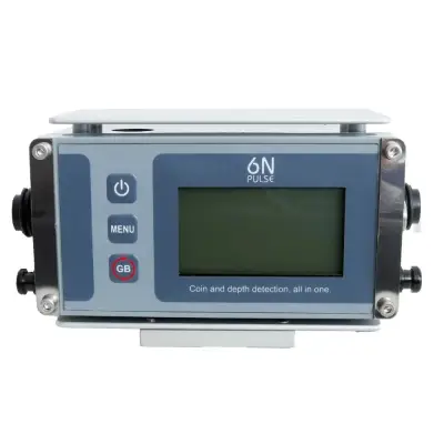 Teknoloji Ekibi 6N Pulse Derin ve Tek Para Pulse İndüksiyon (PI) Dedektörü (32 cm DD + 120 cm Uçurtma Başlık, Toprak Balansı, Kolay Kullanım)