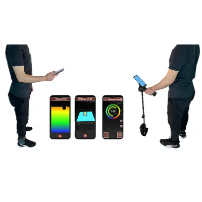 Teknoloji Ekibi Secret Radar Çok Modlu Yer Altı Görüntüleme Cihazı (İşaretçi + Canlı Tarama + 3D Görüntüleme, Kol/Bilek Kullanımı, Android) görsel 4