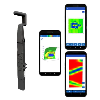 Teknoloji Ekibi VH-5 Multisensör Manyetometre ve 3D Yer Altı Görüntüleme Cihazı (5 Sensör, Pratik Kullanım, Çok Boyutlu Görüntüleme) görsel 2