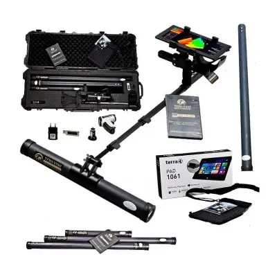 Tero Vido 3D System Pro Edition Profesyonel 3D Yer Altı Görüntüleme Dedektörü (3 Prob, Mineral Filtreleme, Kızılötesi Isı Ölçümü, 25 m'ye Kadar)