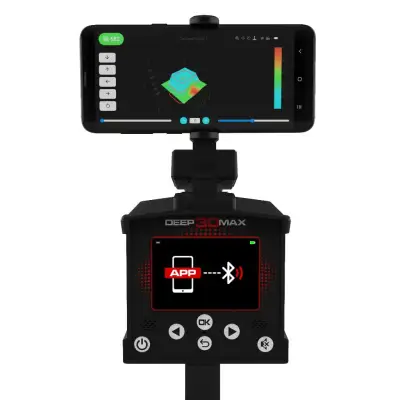 Vario Detectors Deep 3D Max Alan Tarama + 3D Yer Altı Görüntüleme Cihazı (6 Antenli Alan Tarama + MAG Sensör + 3D, 15 Mod, Mobil Uygulama) görsel 4