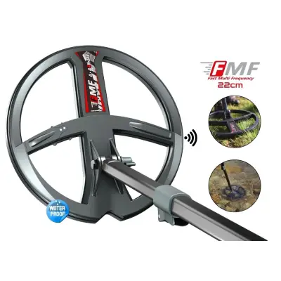 XP Deus 2 Su Altı Dalış Dedektörü (Ana Ünite, BH-01 Kemik İletimli Kulaklık ve 22 cm FMF Başlık) görsel 4