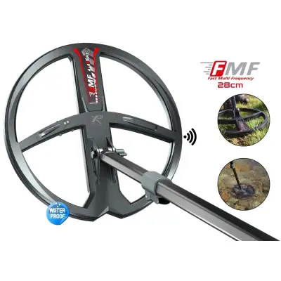 XP Deus 2 Su Geçirmez Kablosuz Dedektör (Ana Ünite, FX03 Kulaklık ve 28 cm FMF Başlık) görsel 4