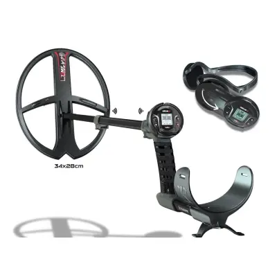 XP Deus 2 WS6 Master Kablosuz Dedektör (WS6 Kulaklık ve 34x28 cm FMF Başlık)